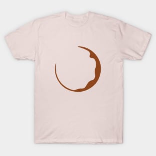 Cup Of Joe Brown Coffee Stain T-Shirt